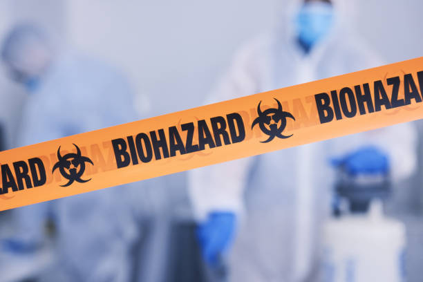 Professional Crime Scene Cleanup technician working in Brookeville, MD